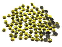 Стразы термоклеевые "ss30", 6,1 мм, 100 штук, цвет: 124 светло-желтый