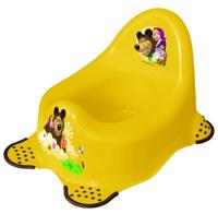 Детский горшок Keeeper adam "Маша и медведь", с антискользящей функцией, 38x27x24 см