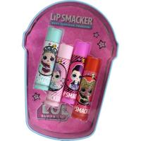 Набор бальзамов Lip Smacker "L.O.L. Surprise! Vanilla Frappe CUP tin box", 4 штуки по 4 г