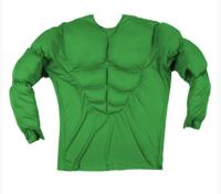 Рубашка "Супер мускулы", зеленая, размер М