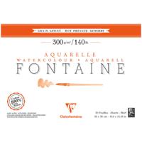 Альбом для акварели "Fontaine Grain satiné", 260x360 мм, 20 листов, 300 г/м2