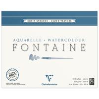 Альбом для акварели "Fontaine Grain Nuageux", 240x300 мм, 15 листов, 300 г/м2