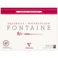 Альбом для акварели "Fontaine Grain Fin", 300x400 мм, 25 листов, 300 г/м2