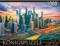 Пазлы "26. Konigspuzzle. Футуристический дубай", 1000 элементов