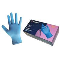 Перчатки одноразовые "Спецзащита", нитриловые, неопудренные, голубые, размер M, 100 штук