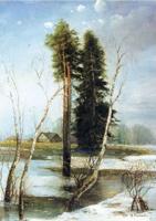 Пазл Саврасов А.К. "Ранняя весна", 1000 элементов
