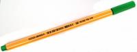 Ручка капиллярная "Point", корпус оранжевый, толщина письма 0,4 мм, цвет листвы (10 штук в комплекте) (количество товаров в комплекте: 10)