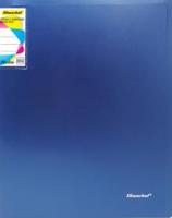 Папка с 60 прозрачными вкладышами "Perlen", цвет: синий, A4, 0.70 мм