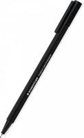 Ручка перманентная "Triplus Permanent", 0,3 мм, цвет чернил: черный