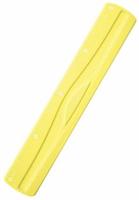 Линейка пластиковая гибкая, 20 см, цвет желтый, арт. BSRF002-02