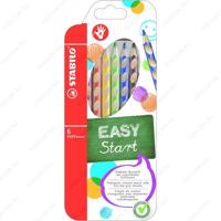 НАБОР ЦВЕТНЫХ КАРАНДАШЕЙ  EASYcolors, 6 ЦВЕТОВ