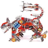 3D пазлы РОБОТ АТАКУЮЩАЯ РЫСЬ ( 119 деталей)