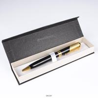 Ручка подарочная "Darvish" корпус черный с золотистой отделкой в футляре