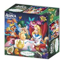 Игрушка-головоломка пазл 3D "Алиса в Стране чудес", 100 деталей, 5+