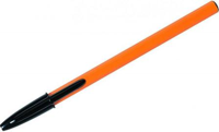 Ручка шариковая Bic "Orange" черная, 0,8 мм