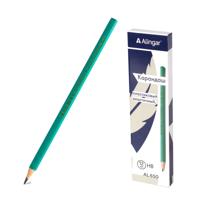 Набор ч/г карандашей, Alingar HB, пластиковый, эластичный, без ластика, шестигранный, заточенный