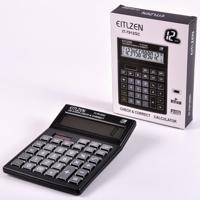Калькулятор настольный, 12 разрядов, 21*15*3 см, черный