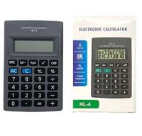 Калькулятор настольный, 8 разрядов, 9*5,5*1 см, серый