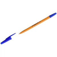 C02088 Ручка шариковая CORVINA 51, желтый корпус, синяя