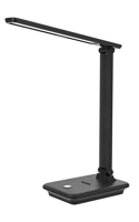 Настольный светодиодный светильник на подставке (NL25), black, 9В