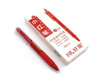 Ручка гелевая   HL-17 "Красная" (красн) 0,5мм авт. с грипом, красный корпус, в к/кор HL-9005