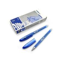 Ручка Шпион  "Пиши стирай" с ластиком+термо BI-285/BM-258 синяя, 0,5мм, тонир.корп. с сереб.р