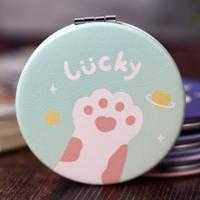 Зеркало "Lucky paw", green