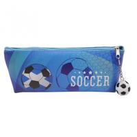 Пенал-косметичка "Soccer" 80х200 мм, с брелоком