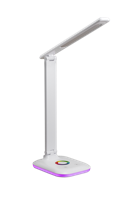 Светильник настольный 10ВТ с RGB-подстветкой, белый