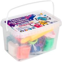 Игровой набор для детской лепки из теста-пластилина с аксессуарами