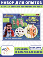 Набор для опытов "Тело человека. Анатомия"