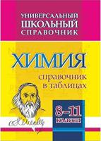 Универсальный школьный справочник. Химия. 8-11 классы. Справочник в таблицах