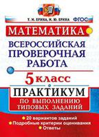 Математика. 5 класс. Всероссийская проверочная работа. Практикум по выполнению типовых заданий. Подробные критерии оценивания. ФГОС