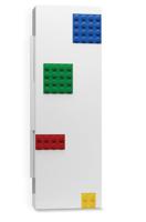 Пенал с минифигуркой "LEGO Classic", 4 цветных кубика на лицевой стороне