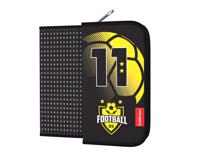 Пенал-книжка "Football Time", с наполнением, 110x205x25 мм
