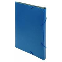 Папка на резинках пластиковая "Attache", A4, 30 мм, до 300 листов, синяя