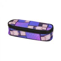 Пенал-косметичка "Case. Square violet", 8х21х5 см
