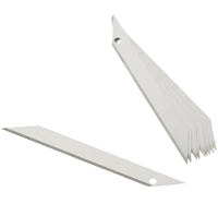 Запасные лезвия для канцелярского ножа "Genius", 9 мм, 10 штук