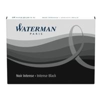 Картридж для перьевой ручки сменный Waterman "Cartridge Size Standard", черный (8 штук в упаковке)