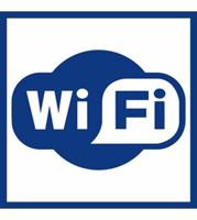 Информационная наклейка "Wi-Fi"