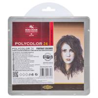 Набор художественных карандашей "Polycolor Portrait", 24 цвета