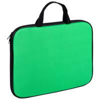 Папка-сумка с ручками "Color Zone", А4+, зеленая