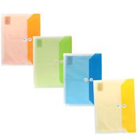 Папка-конверт "Colourplay", на завязках, ассорти 5 цветов